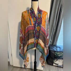 Sundance Colorful Bohemian Kimono Cardigan, one-size